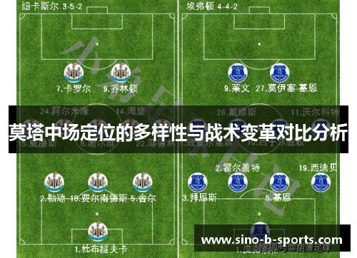 莫塔中场定位的多样性与战术变革对比分析